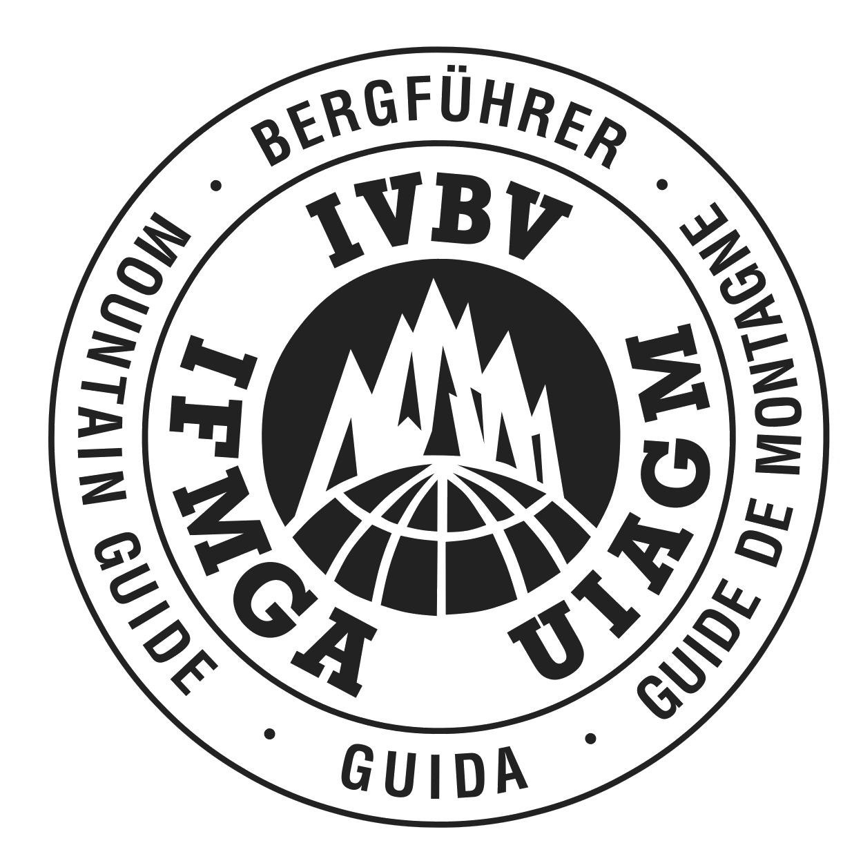Offizielles schwarzes IVBV Logo